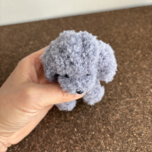 ひょっこりトイプードル【No.13】モールアート その他置物 POKE 通販