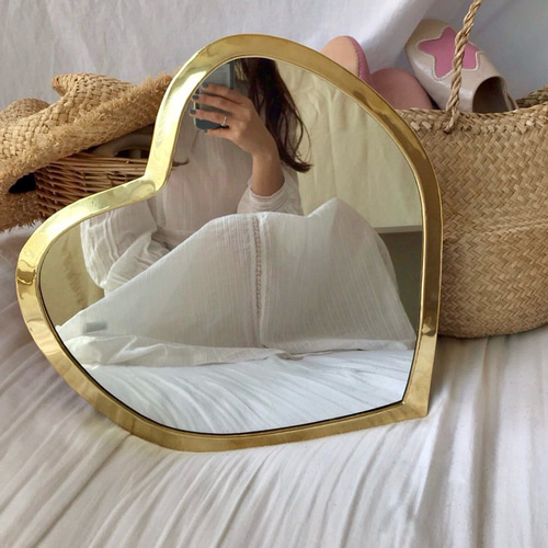 mocoMORROCCO モコモロッコ ハートミラー XL・Mサイズ 鏡 mocoMORROCCO モコモロッコ ハートミラー XL・Mサイズ 鏡 ハートミラー