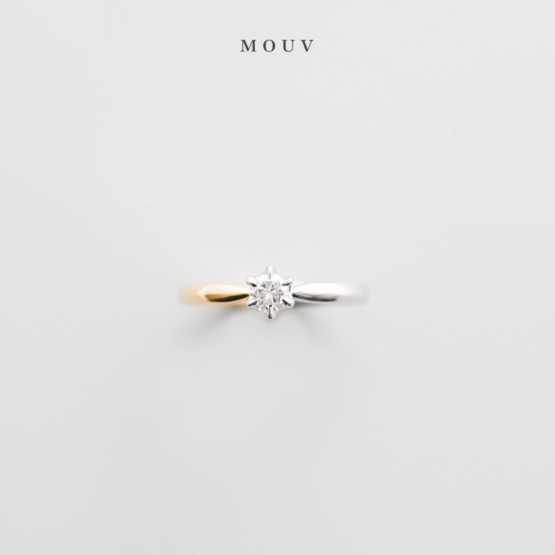 Straight（ストレート） / 0.2ct Dia　[婚約指輪][エンゲージリング]《送料無料》