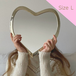 anan掲載】真鍮ハートミラー/sizeM その他インテリア雑貨 mocoMOROCCO
