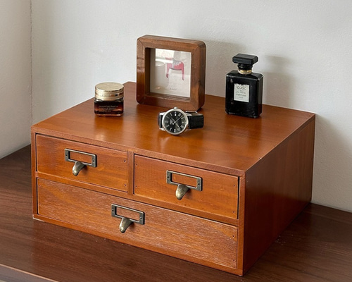 ミニチェスト 卓上 木製 レターケース 書類ケース 引き出し 北欧