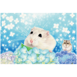 ハムスターのメモ帳（Hamster and Bread） メモ帳 REIKOKO 通販