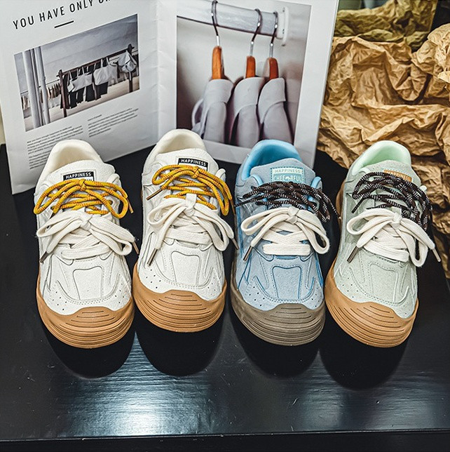 新作・カップルカジュアルシューズ・サイズ22.5-27 W467