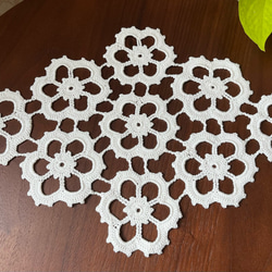 ハンドメイド レース編みドイリーNo.46(2) その他インテリア雑貨 Kazoo