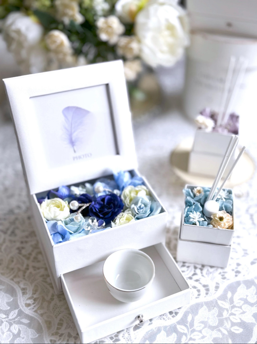 灯る仏花®小さなお祈りフォトBOX