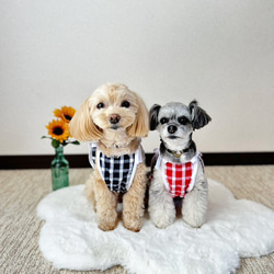 犬服ハンドメイド♡刺繍フリース*デニムリボン刺繍 犬服ハンドメイド♡刺繍フリース*デニムリボン刺繍