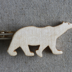 シロクマ木製ネクタイピン タイピン・カフス La gouttelette 通販