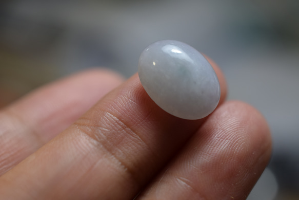 楽天市場】ヒスイ ルース 1.254ct オーバル・カボション・カット