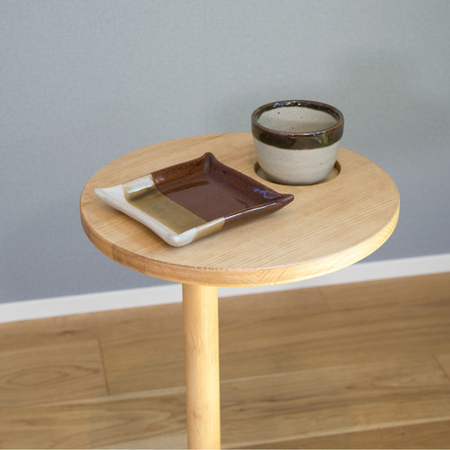 サイドテーブルおひとり様用【ソファテーブル/ローテーブル/木製