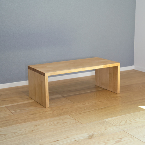 コの字ラック 奥行き25cm【キッチン収納/オープンシェルフ/木製】 棚