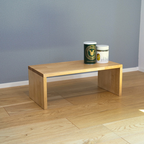 コの字ラック 奥行き25cm【キッチン収納/オープンシェルフ/木製】 棚