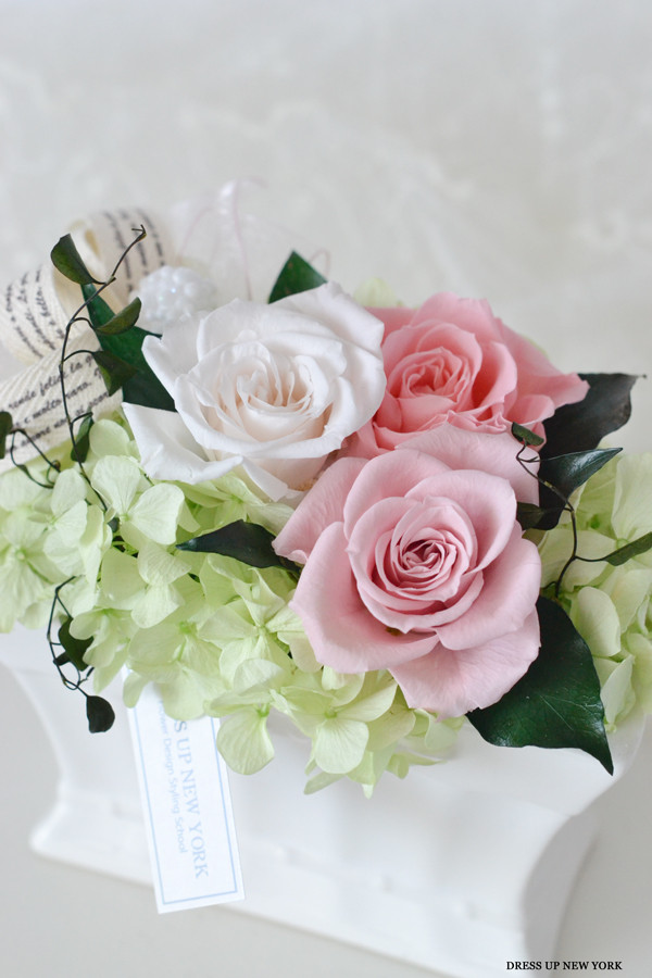 プリザーブドフラワーアレンジ