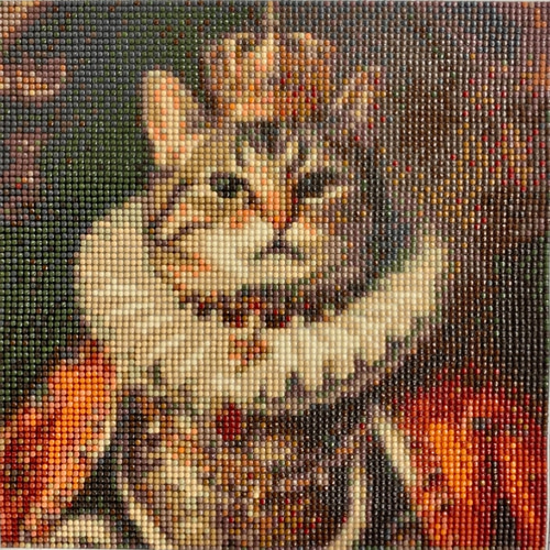 ダイヤモンドアート】「KING OF CAT！？」 その他アート Joy Quest