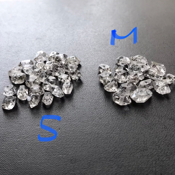 504 生まれたままの水晶 ダイヤモンドクォーツAA++【M10石 or S12石