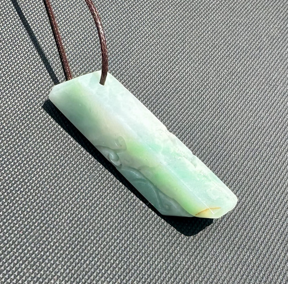 糸魚川産ロウカン翡翠ネックレス 糸魚川産ロウカン翡翠ネックレス