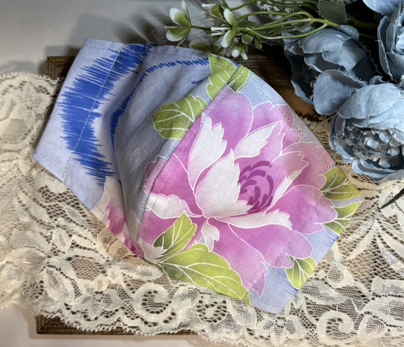 浴衣 花柄 綿100% 最高級品】伝統工芸『有松鳴海絞』浴衣 反物 赤