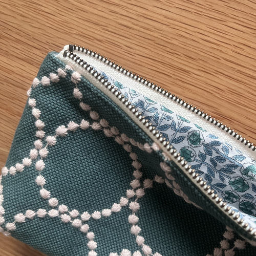 mina perhonen tambourine ペンケース ポーチ ミナペルホネン の刺繍