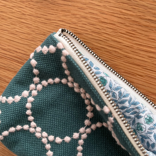 mina perhonen tambourine ペンケース ポーチ ミナペルホネン の刺繍