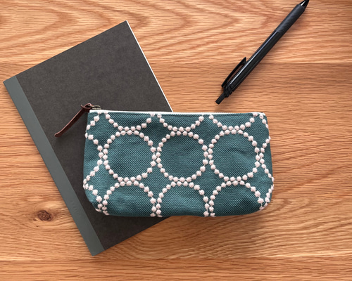 mina perhonen tambourine ペンケース ポーチ ミナペルホネン の刺繍