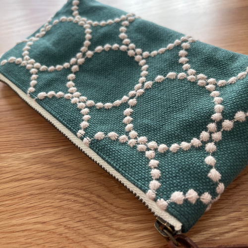 mina perhonen tambourine ペンケース ポーチ ミナペルホネン の刺繍