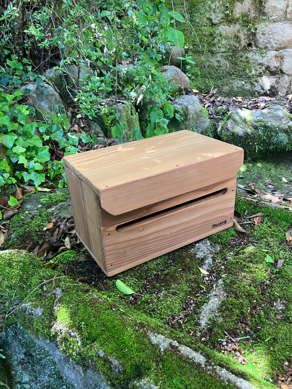 キッチンペーパーBox オークカラーver. キッチンペーパー