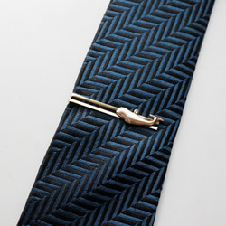 ことり スワロフスキー USA製真鍮 ネクタイピン さりげない上質感