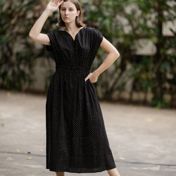 リバティ 半袖ワンピース＜18 ラマン＞ ワンピース 佐橋節子リバティの