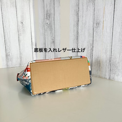 creema限定、ミナペルホネン パッチボストンバッグ 4枚目の画像