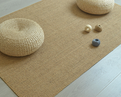 天然麻の手作り編みカーペット 150cm*80cm af0b0057dc979ea6379cbda3ca39e7