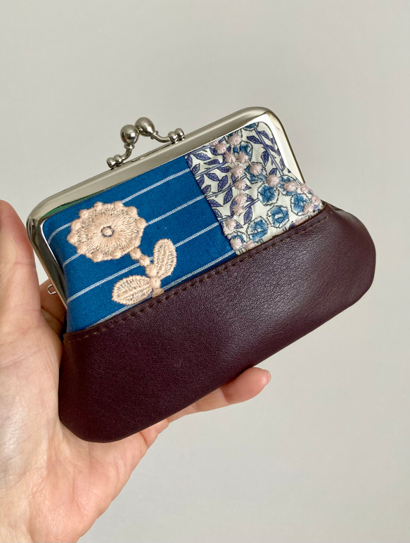 ミナペルホネン tambourine 財布 ミナペルホネン tambourinの生地使用