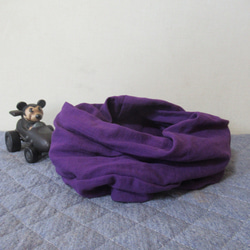 ダブルガーゼスヌード《ミッドグレー・一重》 スヌード moko 通販