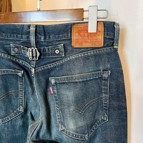 80s LEVI'S 701XX w33 デニムパンツ 日本製 501XX リーバイス / 701xx W33 ウエスト クラシック ブラッシュド