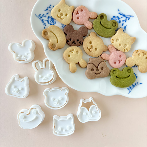 クッキー型】 うさぎ 小さいシンプルなデザイン クッキー型 NICA 通販