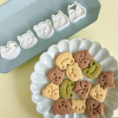 クッキー型】 ねずみ 小さいシンプルなデザイン クッキー型 NICA 通販
