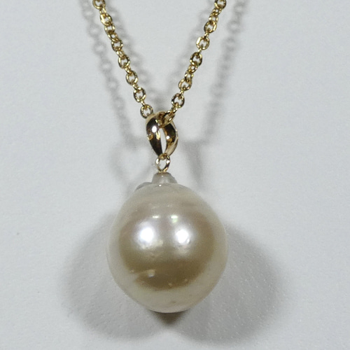 18金7個パールペンダントトップ