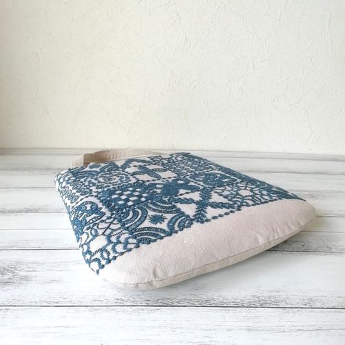 SALE ☆ミナペルホネンforest tile, chouchoのミニバッグ/light beige