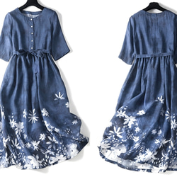 新作.m-2xl.半袖ワンピース.ロングドレス.スカート.通勤通学.夏 3枚目の画像