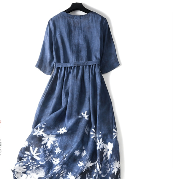 新作.m-2xl.半袖ワンピース.ロングドレス.スカート.通勤通学.夏 5枚目の画像