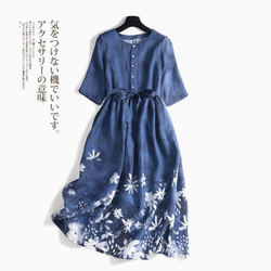 新作.m-2xl.半袖ワンピース.ロングドレス.スカート.通勤通学.夏 1枚目の画像