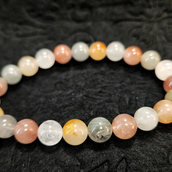 ♡レア♡ラビットヘアルチルクオーツ11㍉ 1点物】マルチカラー ラビットヘアールチルクォーツ 11mm