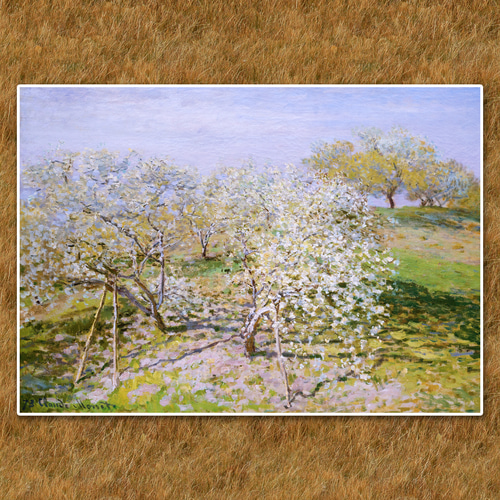 モネ『春』複製画 【額入り】 絵画 〜ART❖MUSEUM〜 通販
