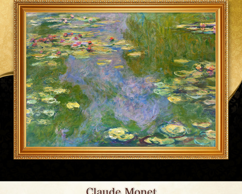 モネ『睡蓮』複製画 【額入り】 絵画 〜ART❖MUSEUM〜 通販 19289376