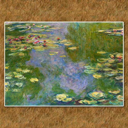 モネ『睡蓮』複製画 【額入り】 絵画 〜ART❖MUSEUM〜 通販