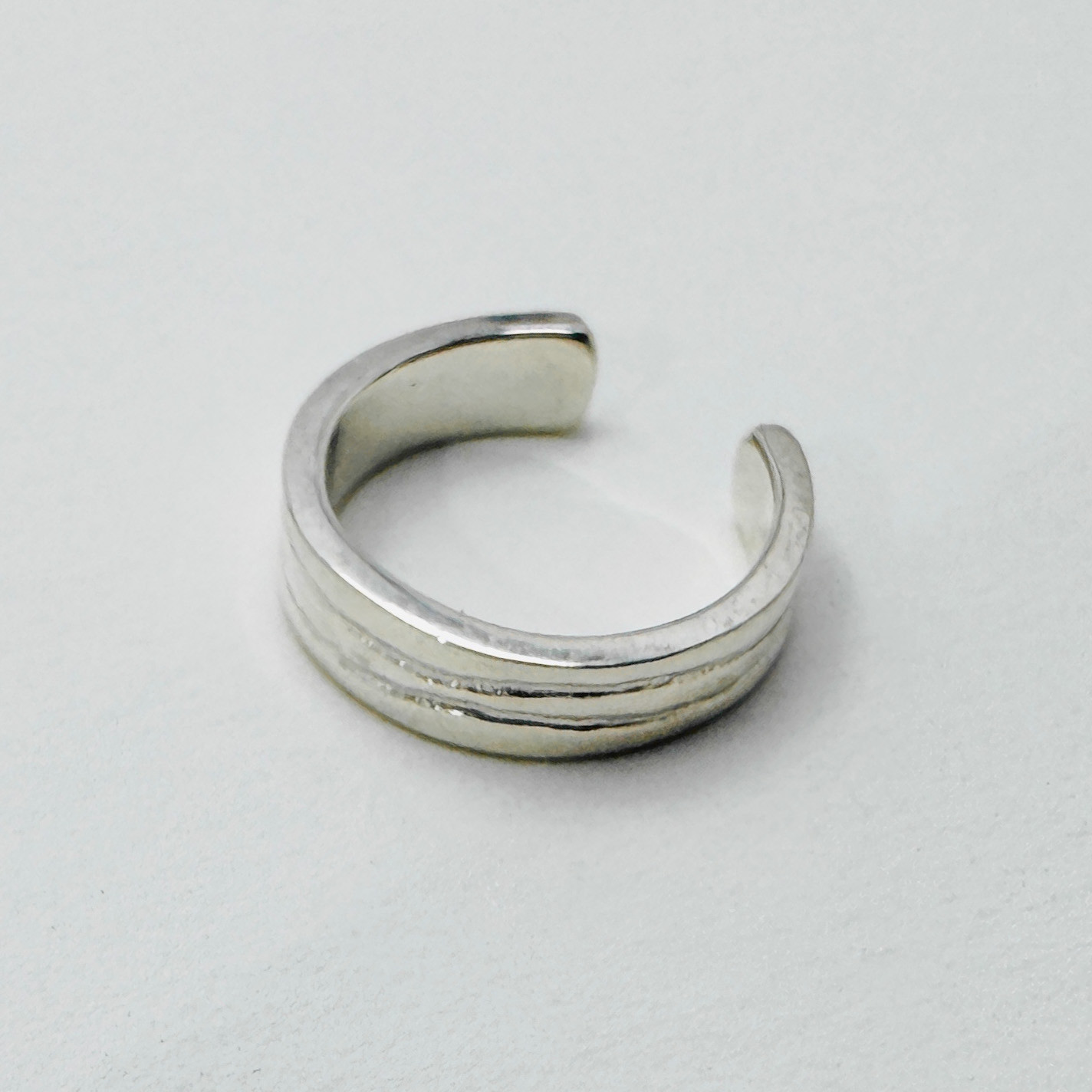 River ear cuff Silver -リバーイヤカフ -シルバー-
