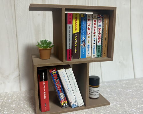 一点物 豆本 コレクション 本棚付き 一点物 豆本 コレクション 本棚付き