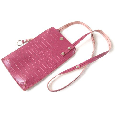 コンチョ使い♪手縫い《牛革》２WAYコンチョサコッシュ・フラットスモールタイプ・065【超早割母の日2025】