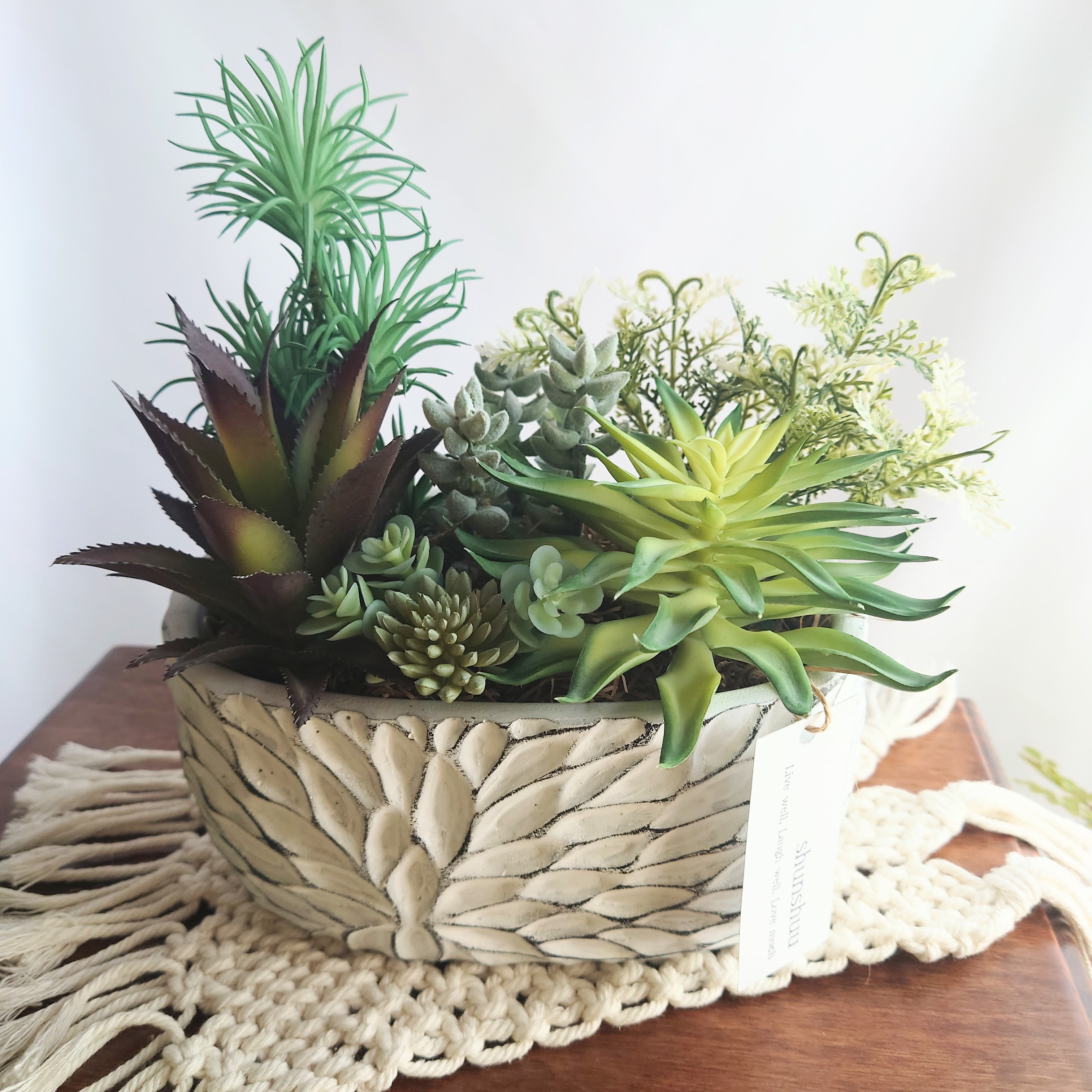 多肉植物グリーンアレンジメント アーティフィシャルフラワー