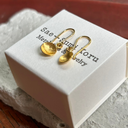 K24 Pure Gold Classic EarringsnⅡ◇純金の揺れるクラシックピアス