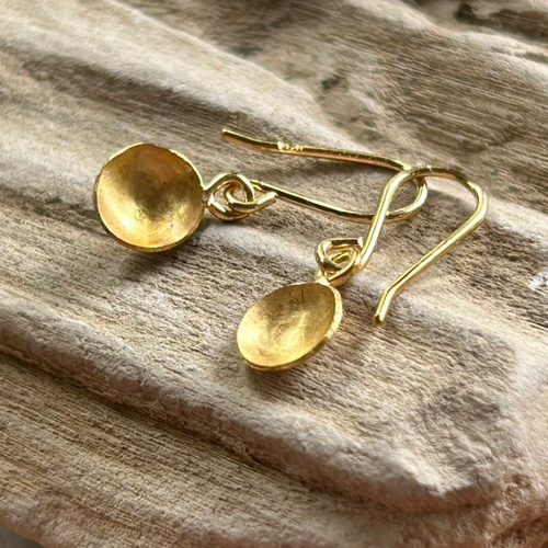 K24 Pure Gold Classic EarringsnⅡ◇純金の揺れるクラシックピアス