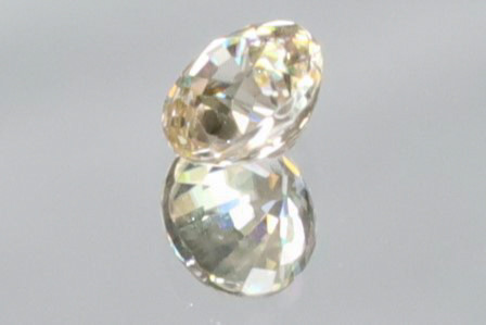 『超美イリディセント・フラッシュ☆彡』 地球が育んだ「一点ものの芸術品」VVS 天然 ジルコン 4.8m ラウンド